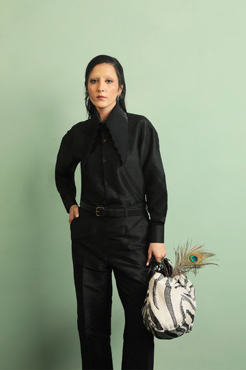 "Chaand" Tailored Shirt & Trousers Set (Women)